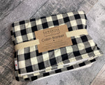 Buffalo Check Cabin Throw Blanket in Black and White