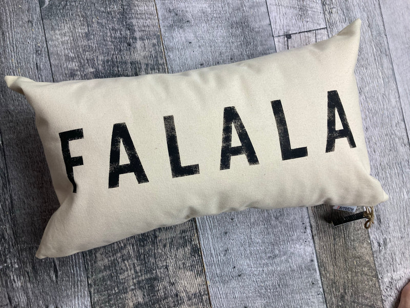 Falala Canvas Pillow