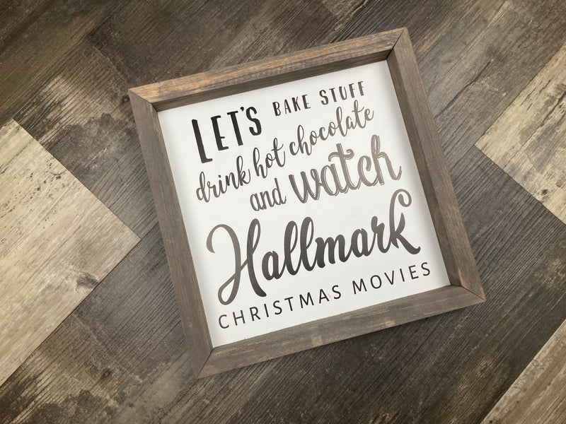 Hallmark Christmas Movies sign