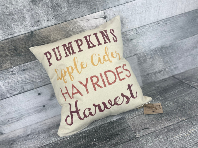Pumpkin Harvest pillow