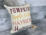 Pumpkin Harvest pillow