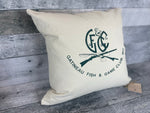 Custom Logo Canvas Pillow