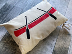 Red Canoe Pillow
