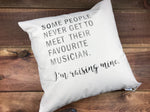 Raising My Favourtie Musician pillow