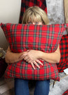 Royal Stewart Plaid Pillow