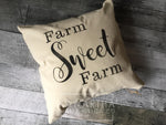 Farm Sweet Farm Pillows