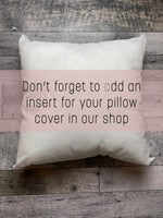 We Work in Acres not Hours Pillow
